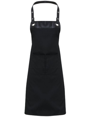 P-PR123-Espresso Bib Apron